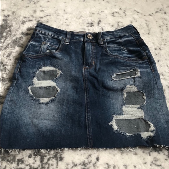 NWT Guess Mini Denim Skirt - Picture 1 of 3
